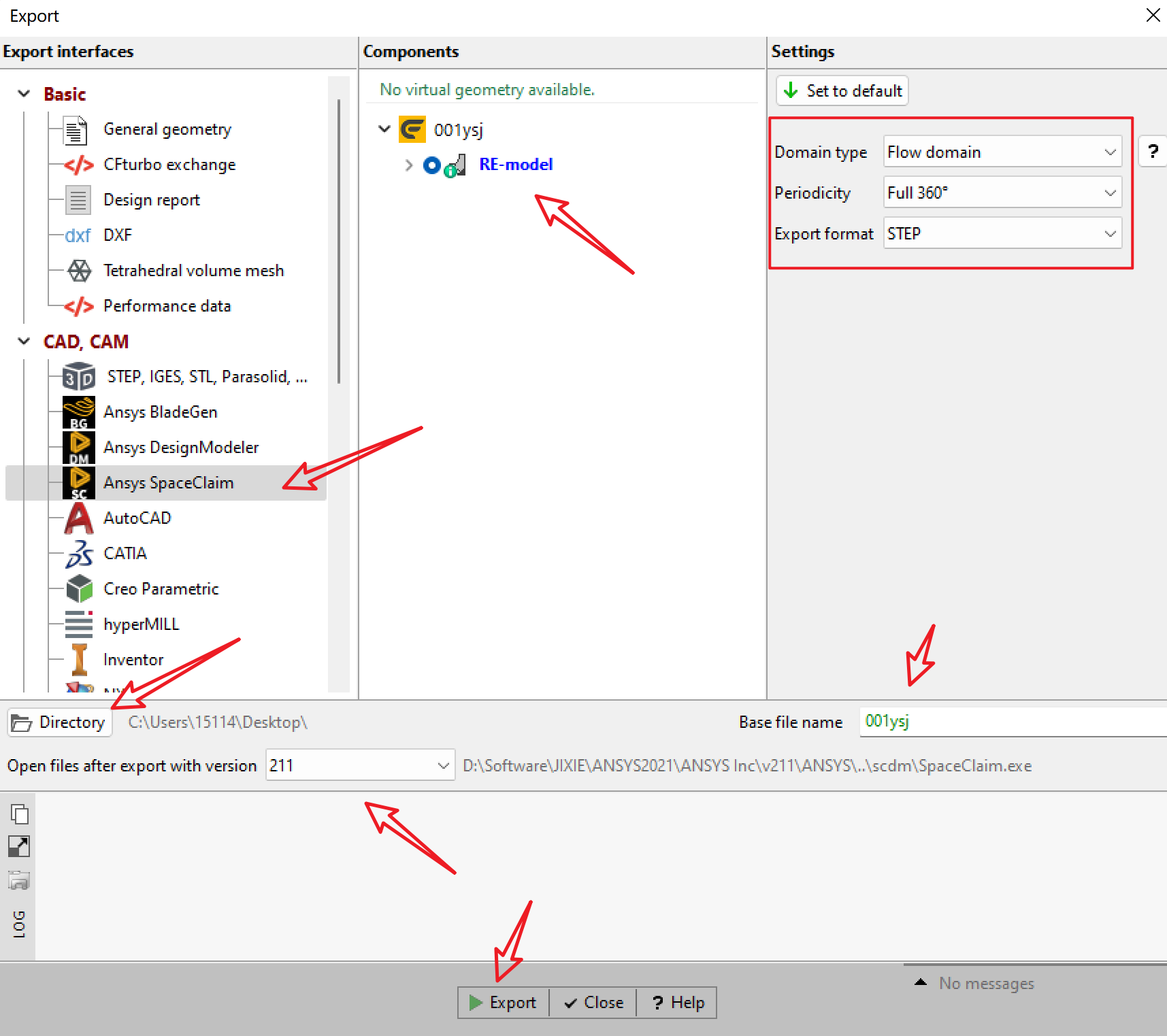 Cfturbo模型逆向完成后的一些注意事项